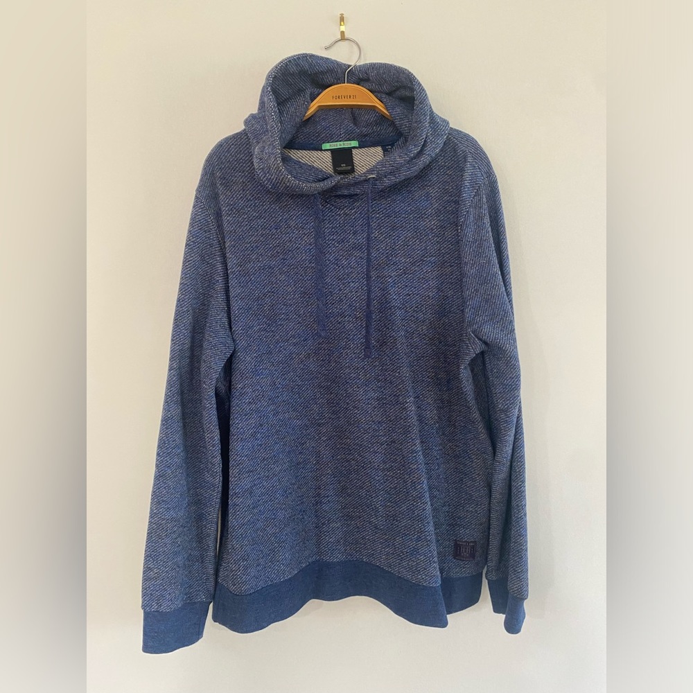 Scotch & Soda Rise & Ride Blue Hoodie